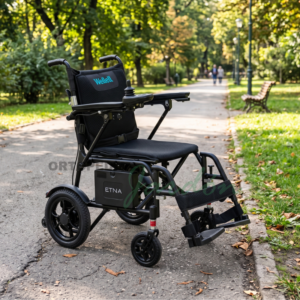 Silla de Ruedas Eléctrica Plegable: Compacta y Económica